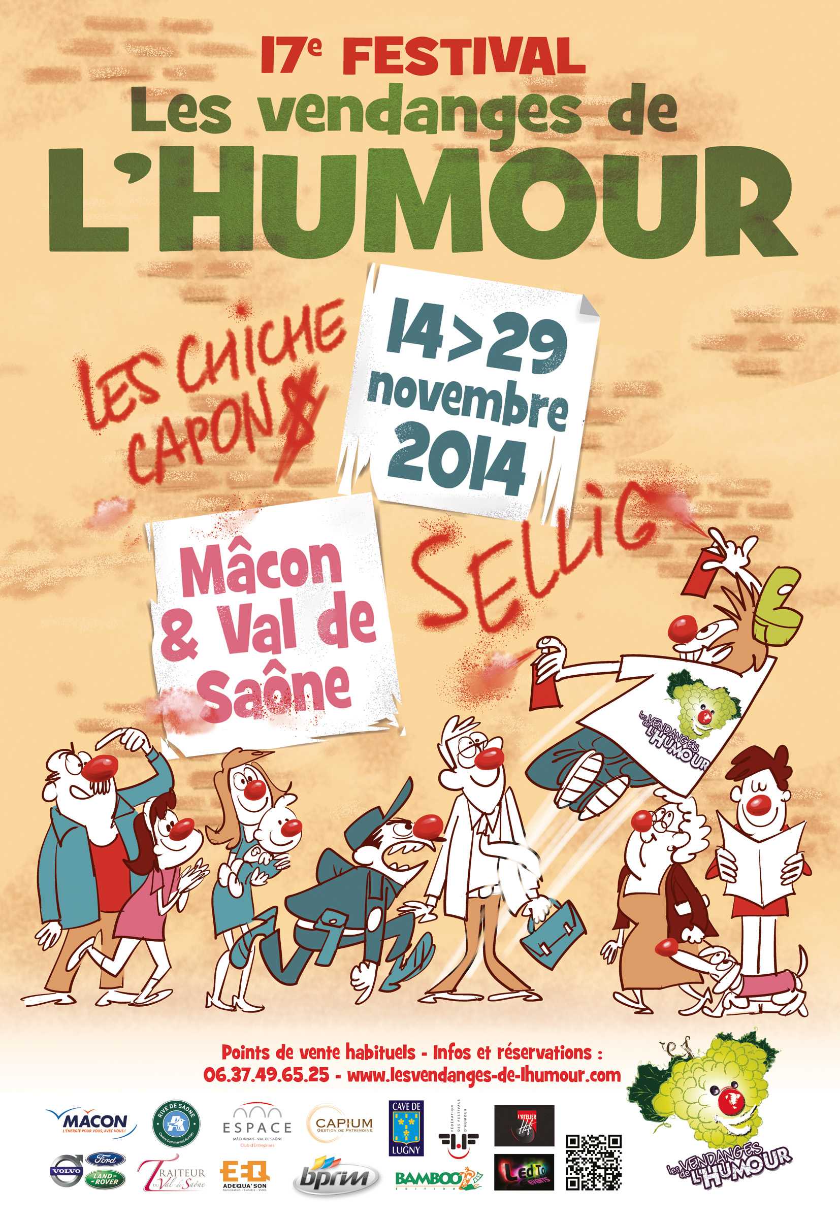 vendanges de l 'humour 2014